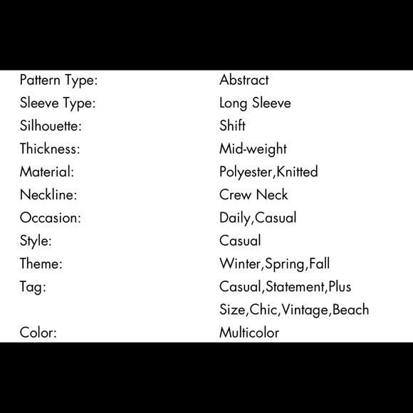 SWEATER NWOT - Picture 5 of 5